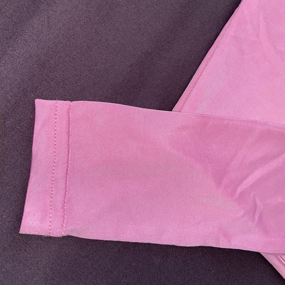 Urban Planet Pink Long Sleeve Crop Top - Picture 5 of 6